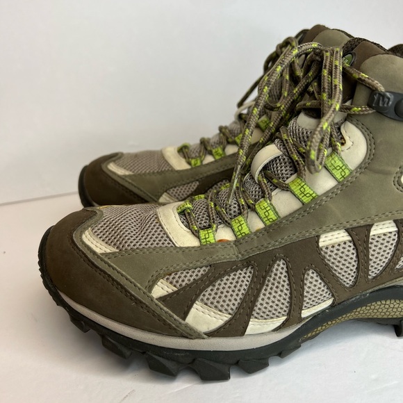 Merrell Womens Siren Ventilator Mid GTX  J16042 Olive/Brown Sz 9.5M Hiking/Trail - Picture 10 of 16